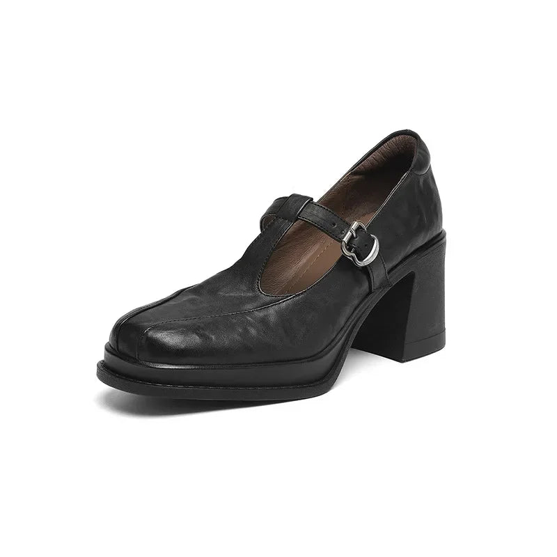 Camélia - Élégante Chaussure en Cuir