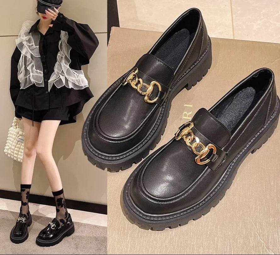 Alma – Mocassins Élégants en Cuir
