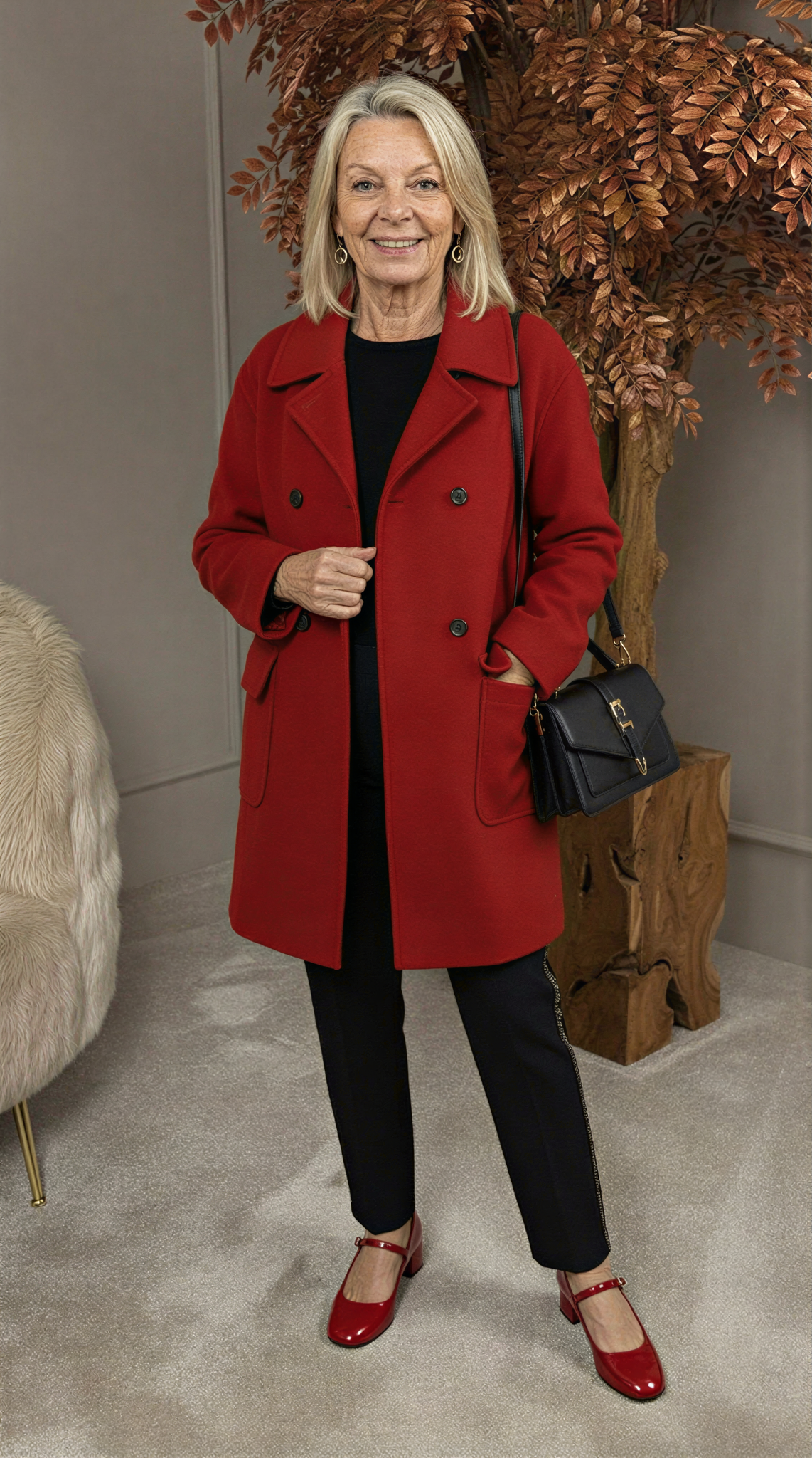 Megan - Manteau Cachemire Élégant