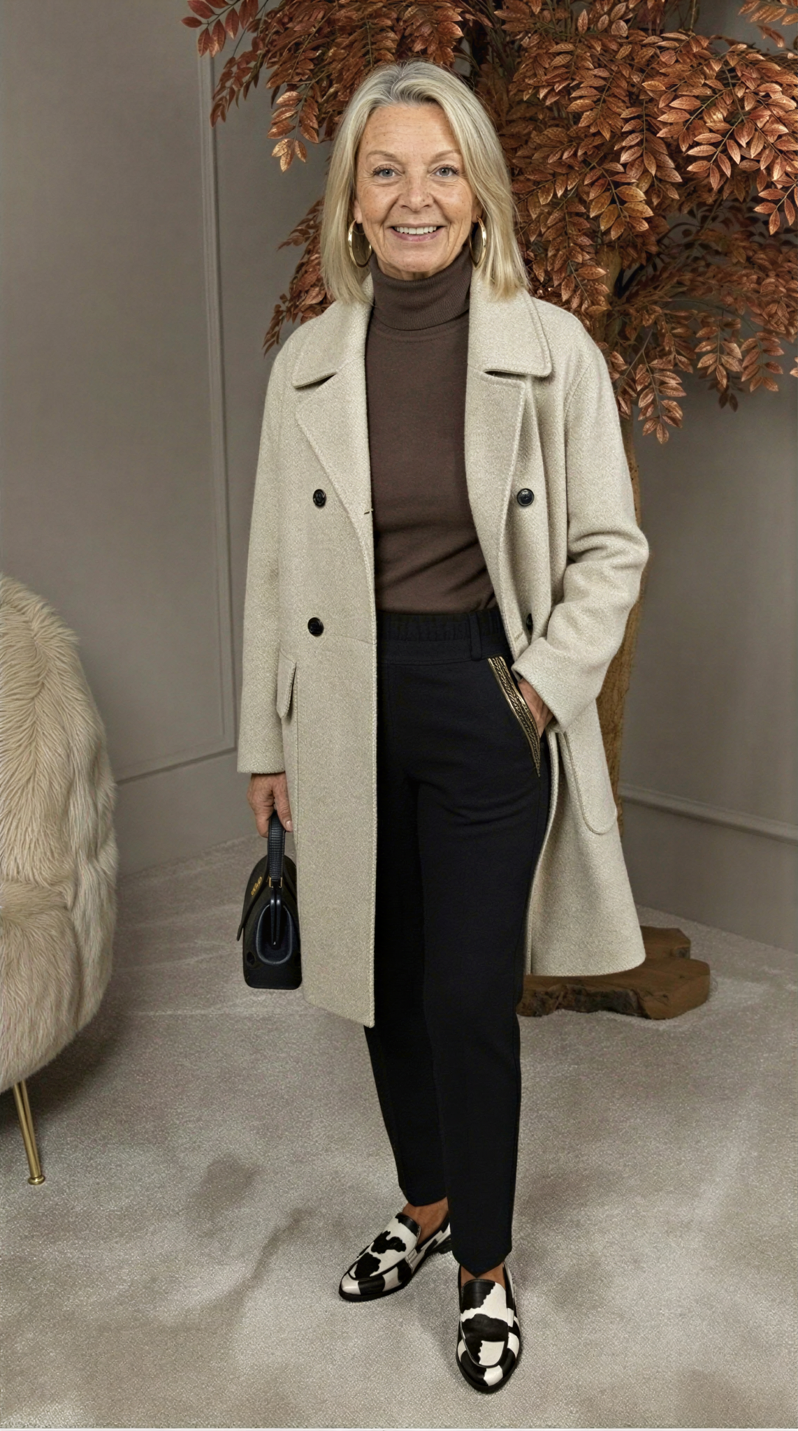 Megan - Manteau Cachemire Élégant