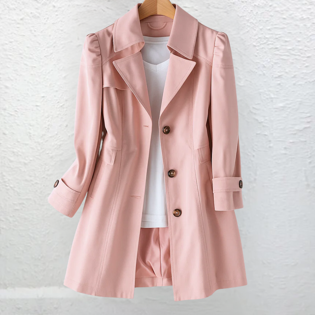 Veyressa - Manteau Vintage Élégant