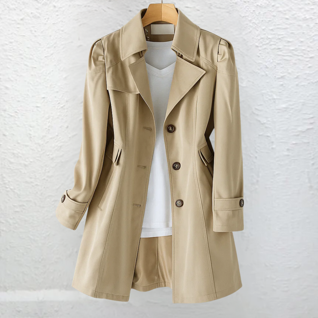Veyressa - Manteau Vintage Élégant