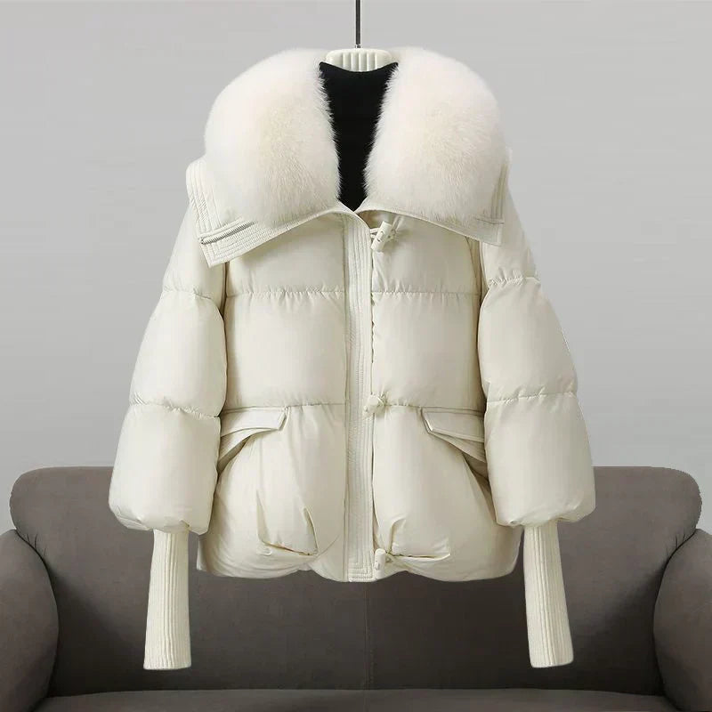 Indi - Veste Élégante En Fausse Fourrure
