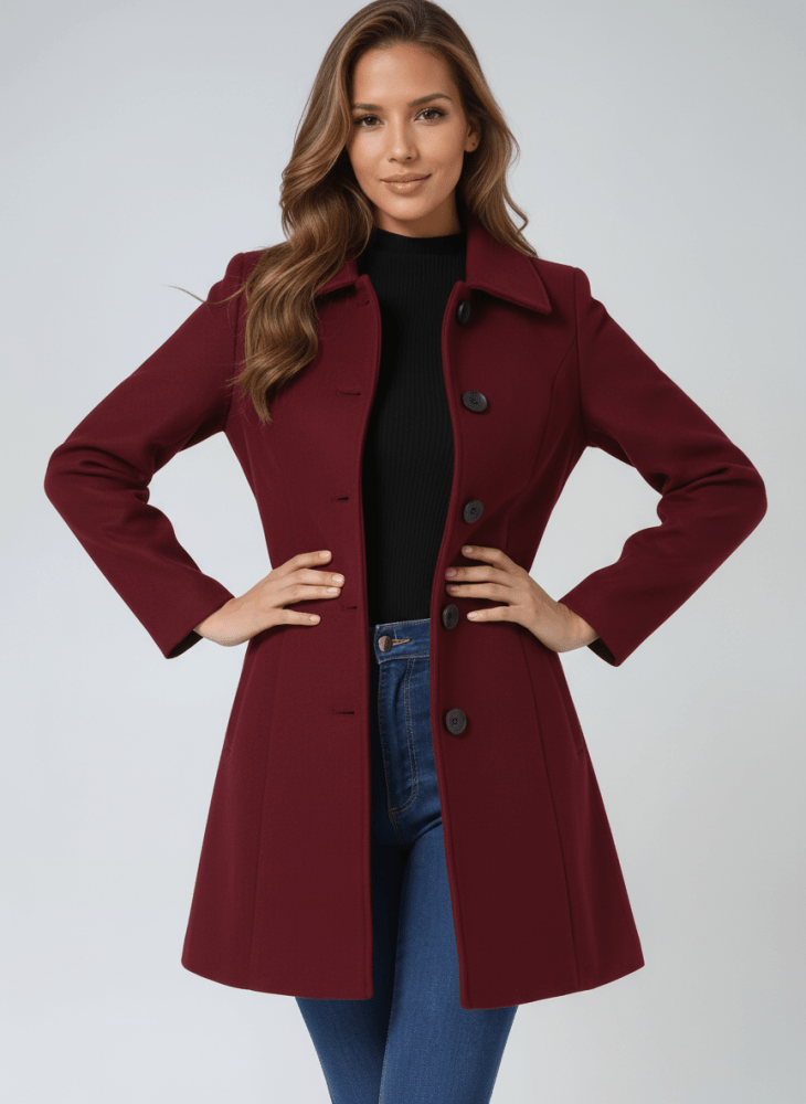 Helena - Élégant Manteau Hivernal