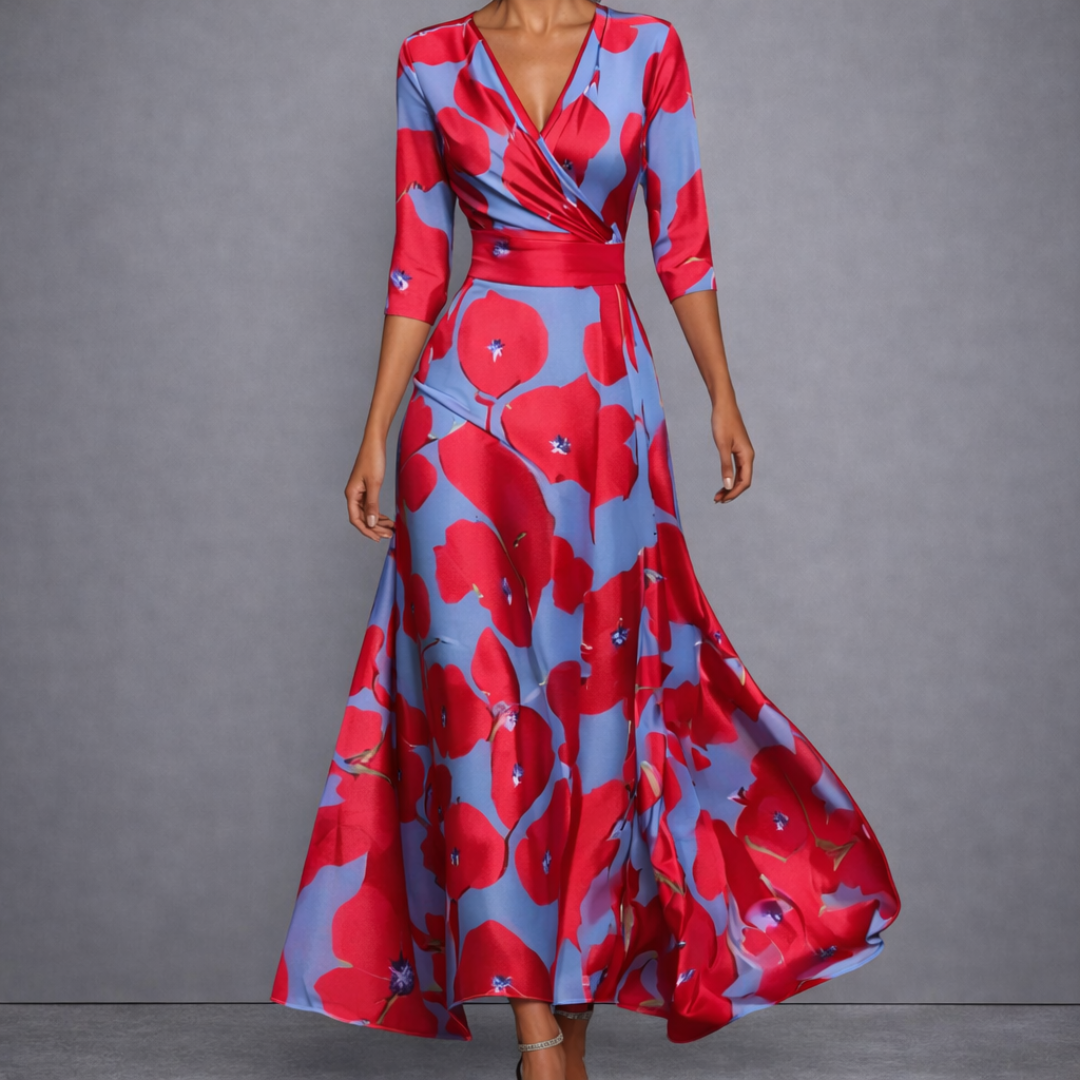 Margaret - Robe Maxi Élégante