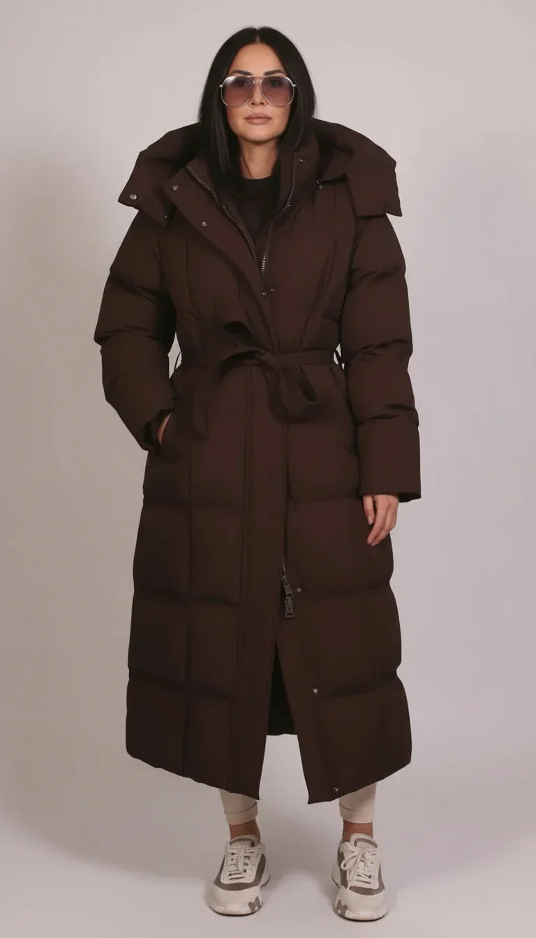 AlpenNord - Manteau Long Élégant Hiver