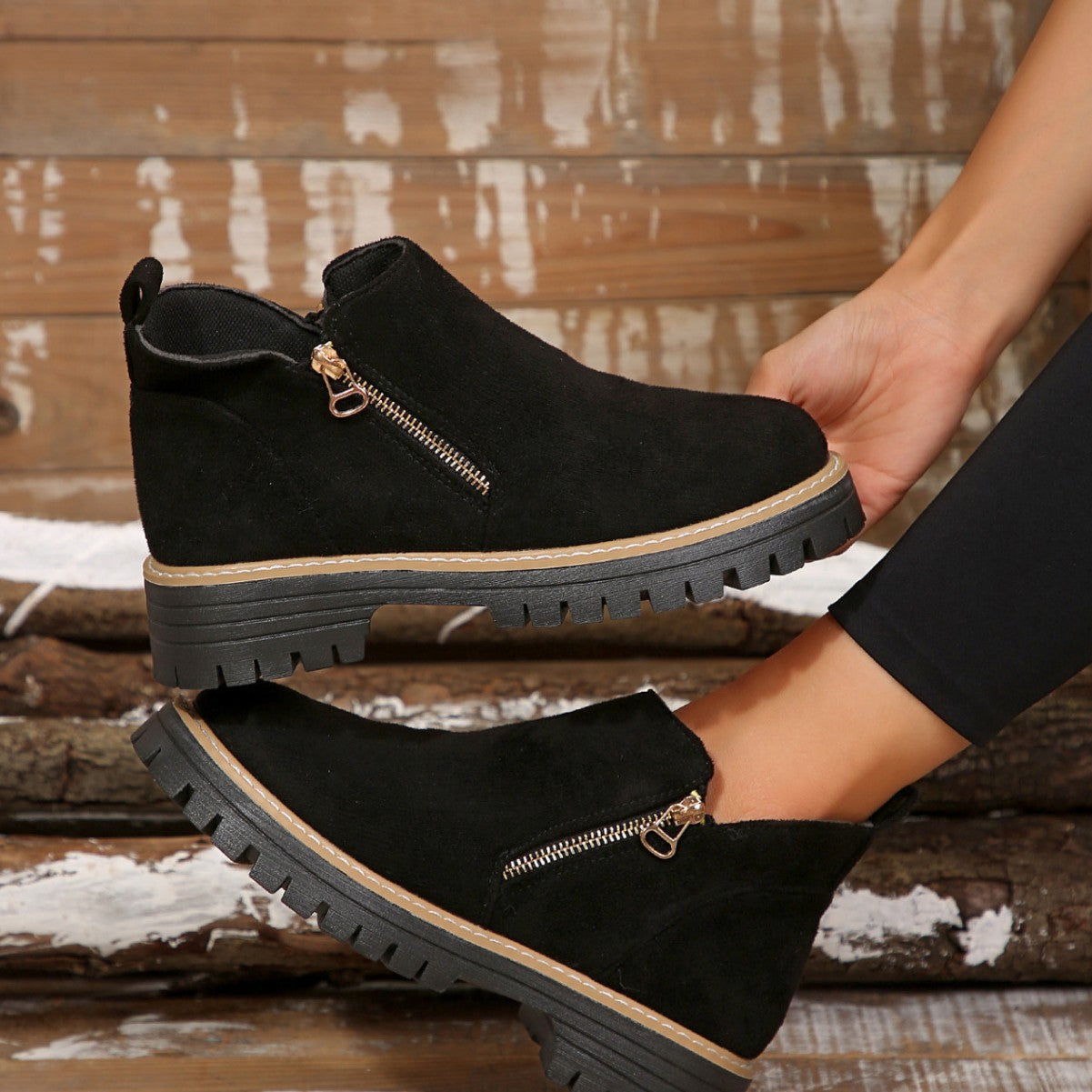 Isolde - Bottines Chic En Suédine