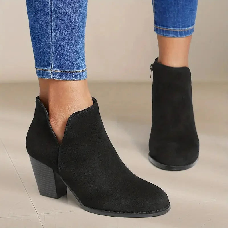 Alexe - Bottines Confortables En Cuir
