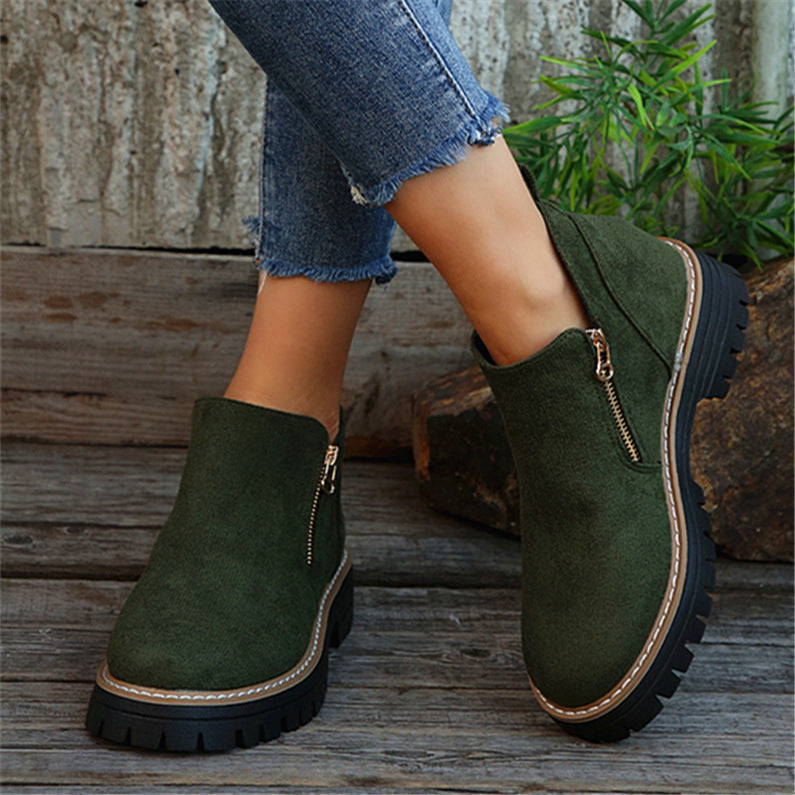 Isolde - Bottines Chic En Suédine