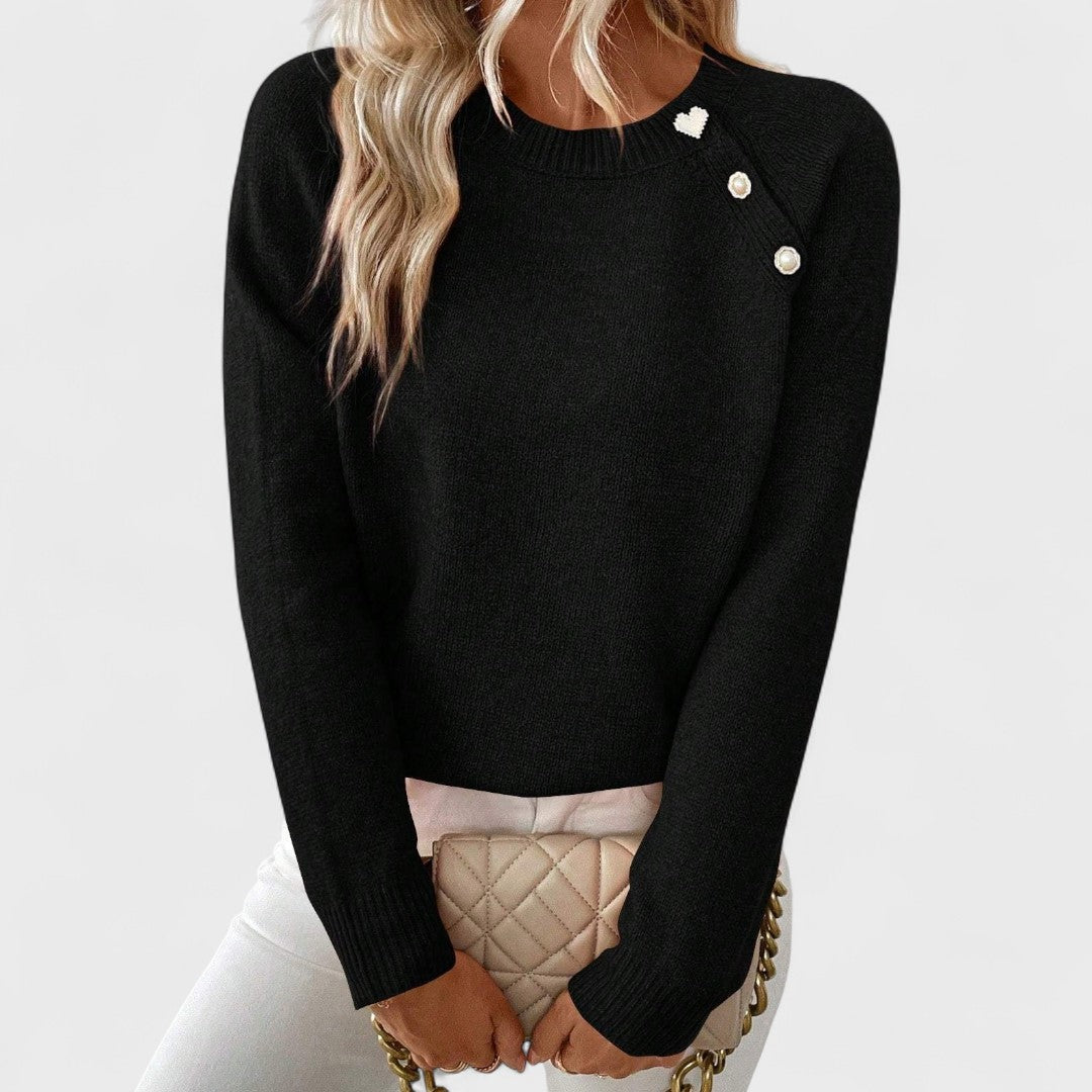 Roxanne - Pull chic asymétrique