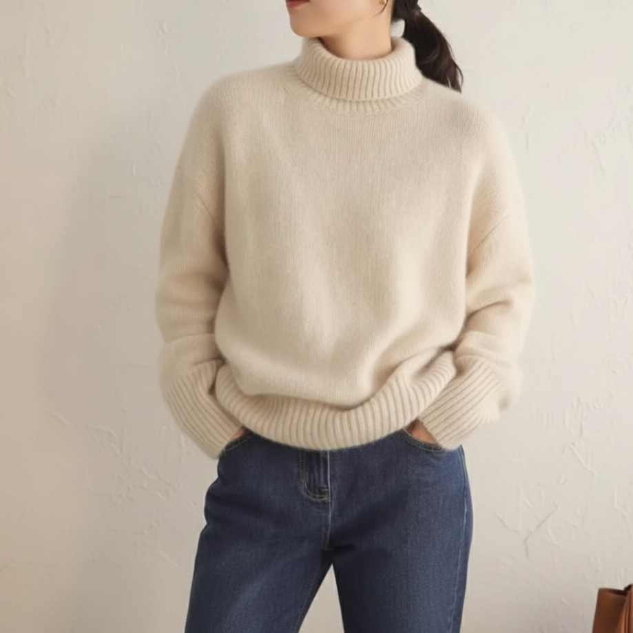 Candice - Doux Pull Oversize en Cashmere