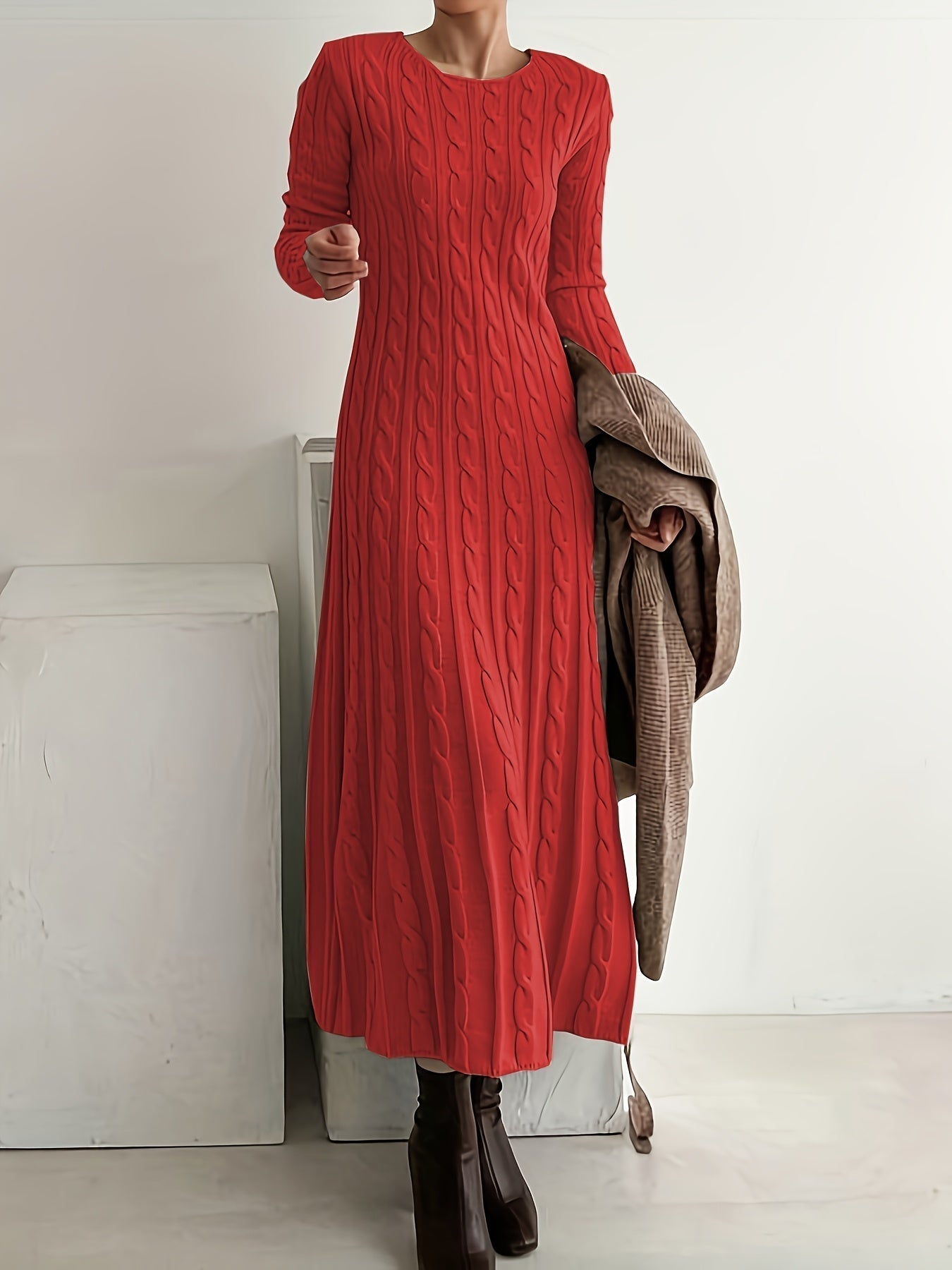 Maeve - Robe En Tricot Élégante