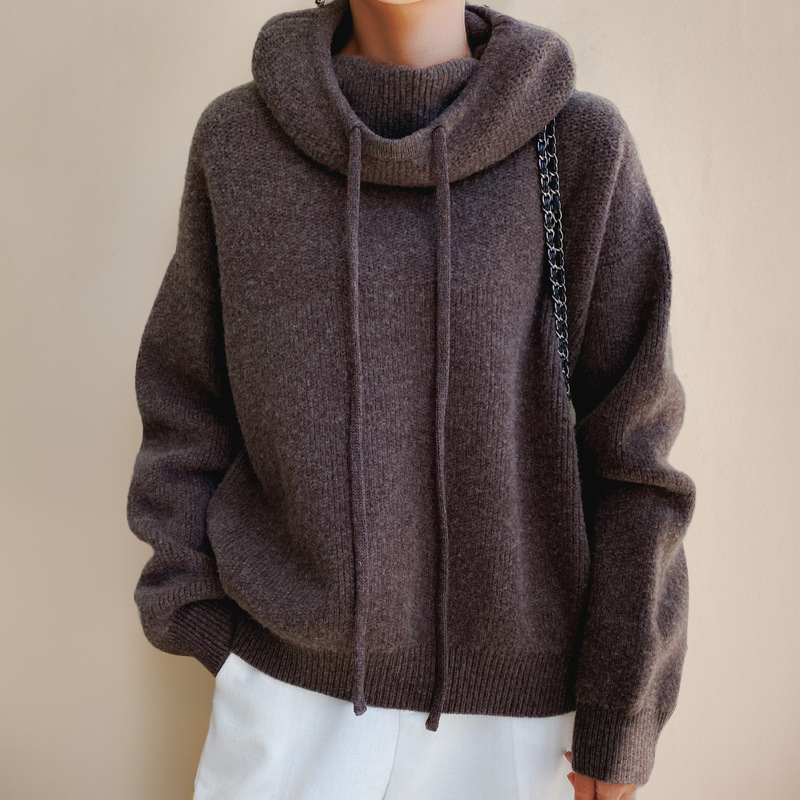 Lena | Pull à col roulé élégant