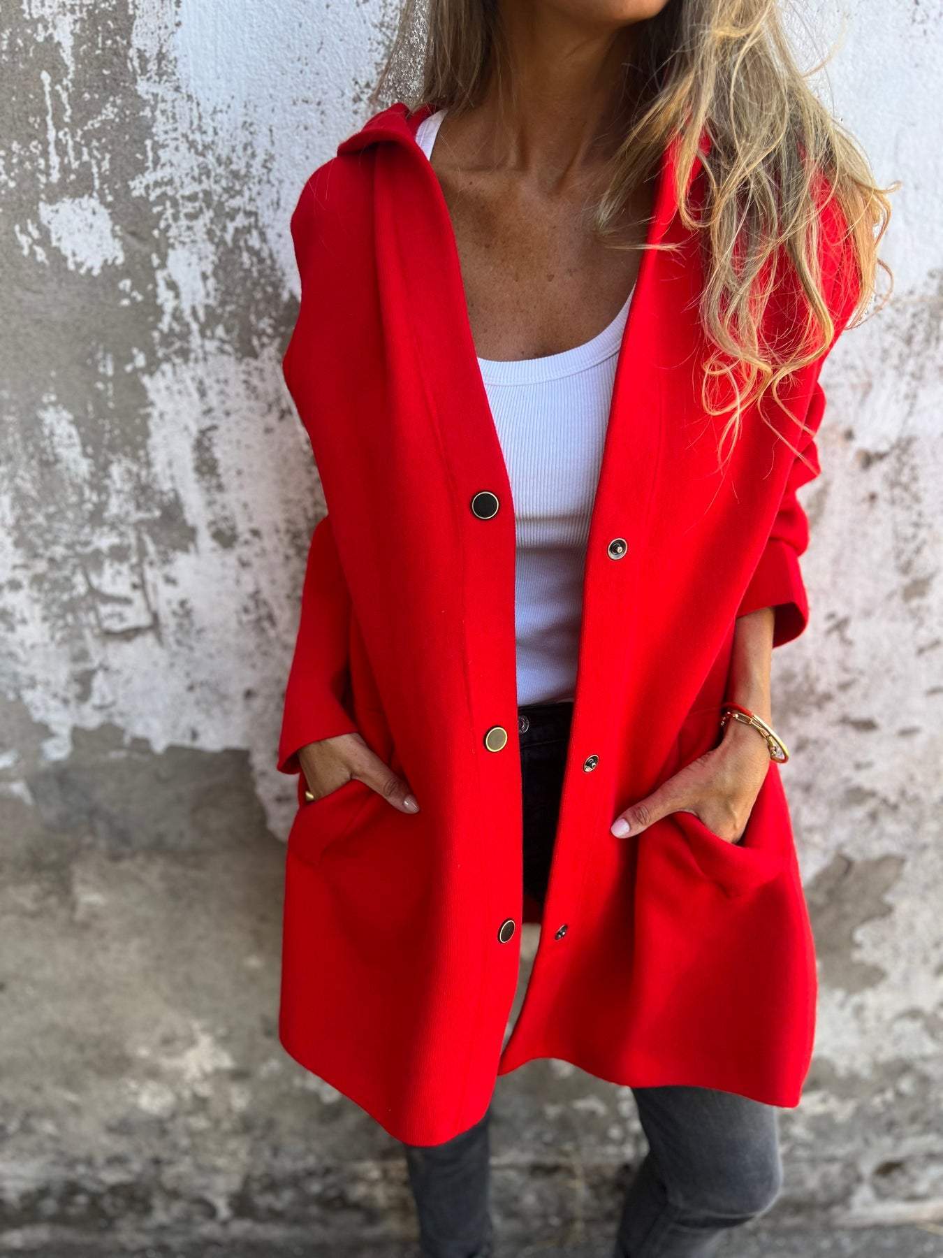 Adriana - Gilet Décontracté Chic