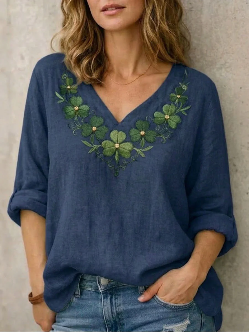 Sara - Blouse Élégante Quotidienne