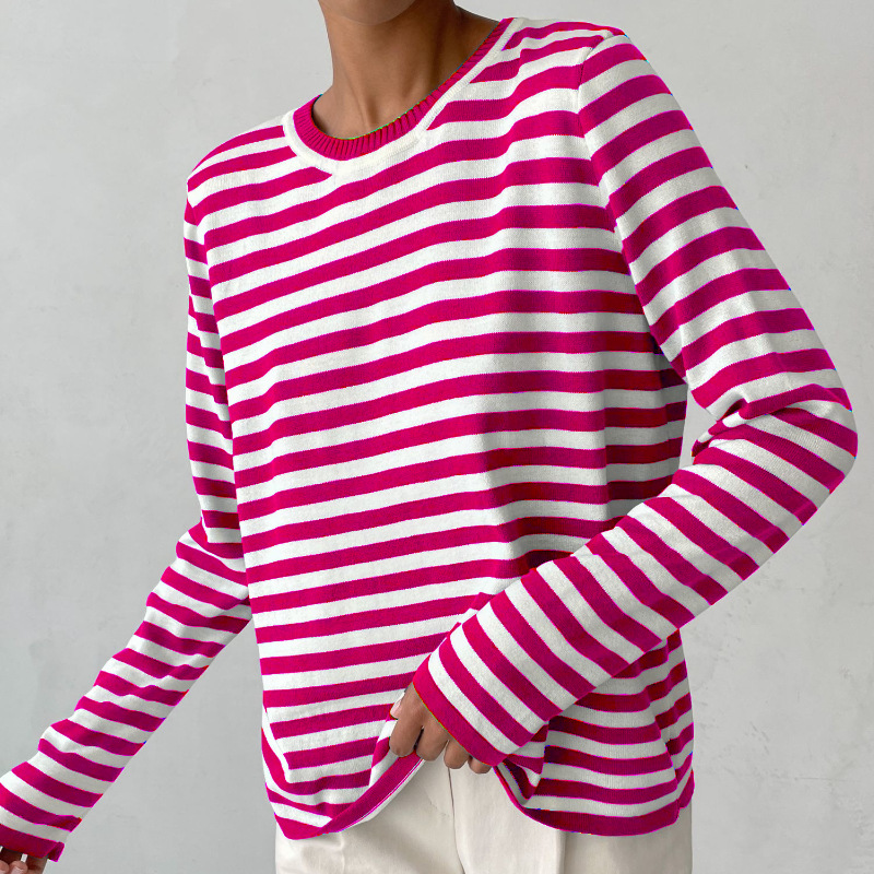 Nicole - Pull Rayé Chic