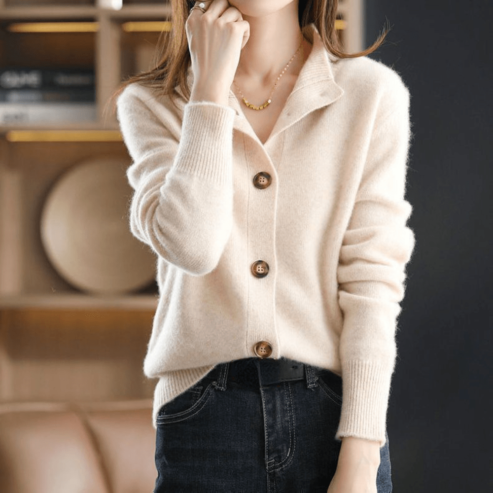 Maëlle - Gilet Chic En Cachemire