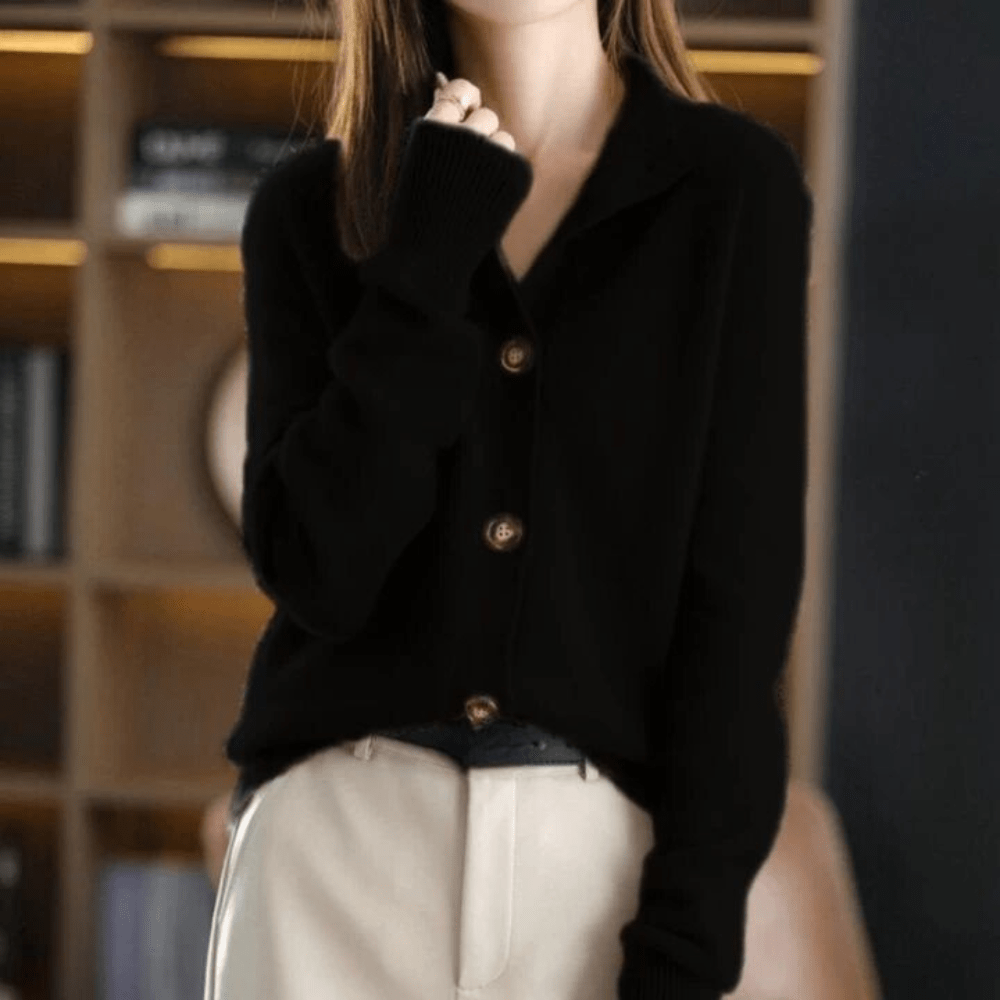 Maëlle - Gilet Chic En Cachemire