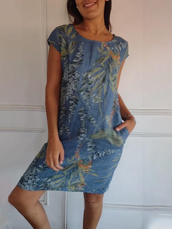 Annelyn - Robe Décontractée Élégante