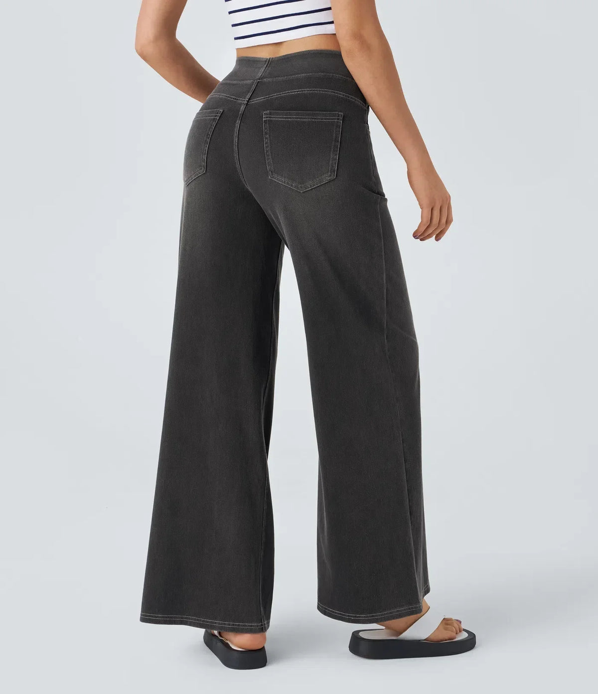 Eva - Pantalon Confort Élégant — Maison Lioré Paris