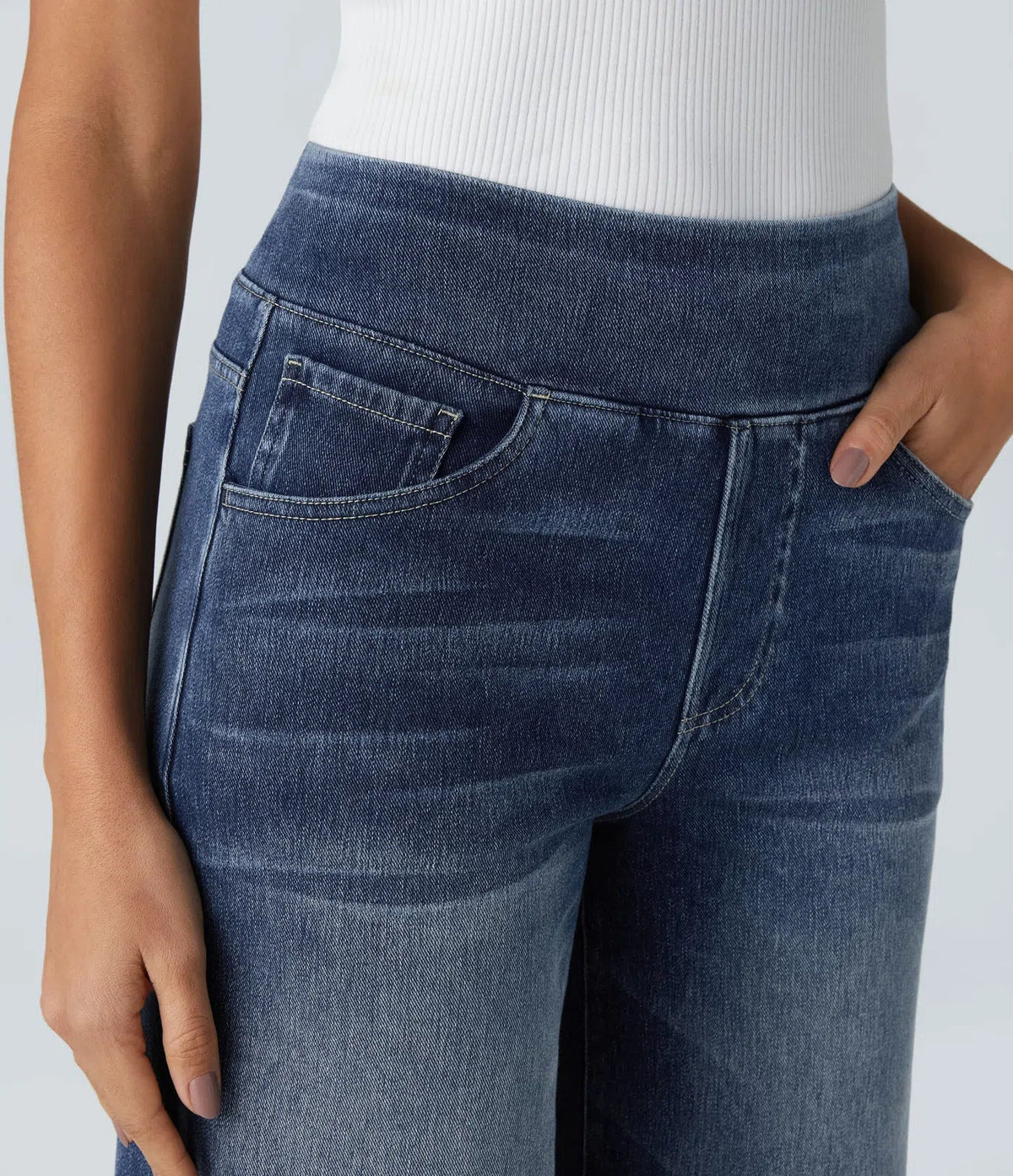 Eva - Pantalon Confort Élégant — Maison Lioré Paris