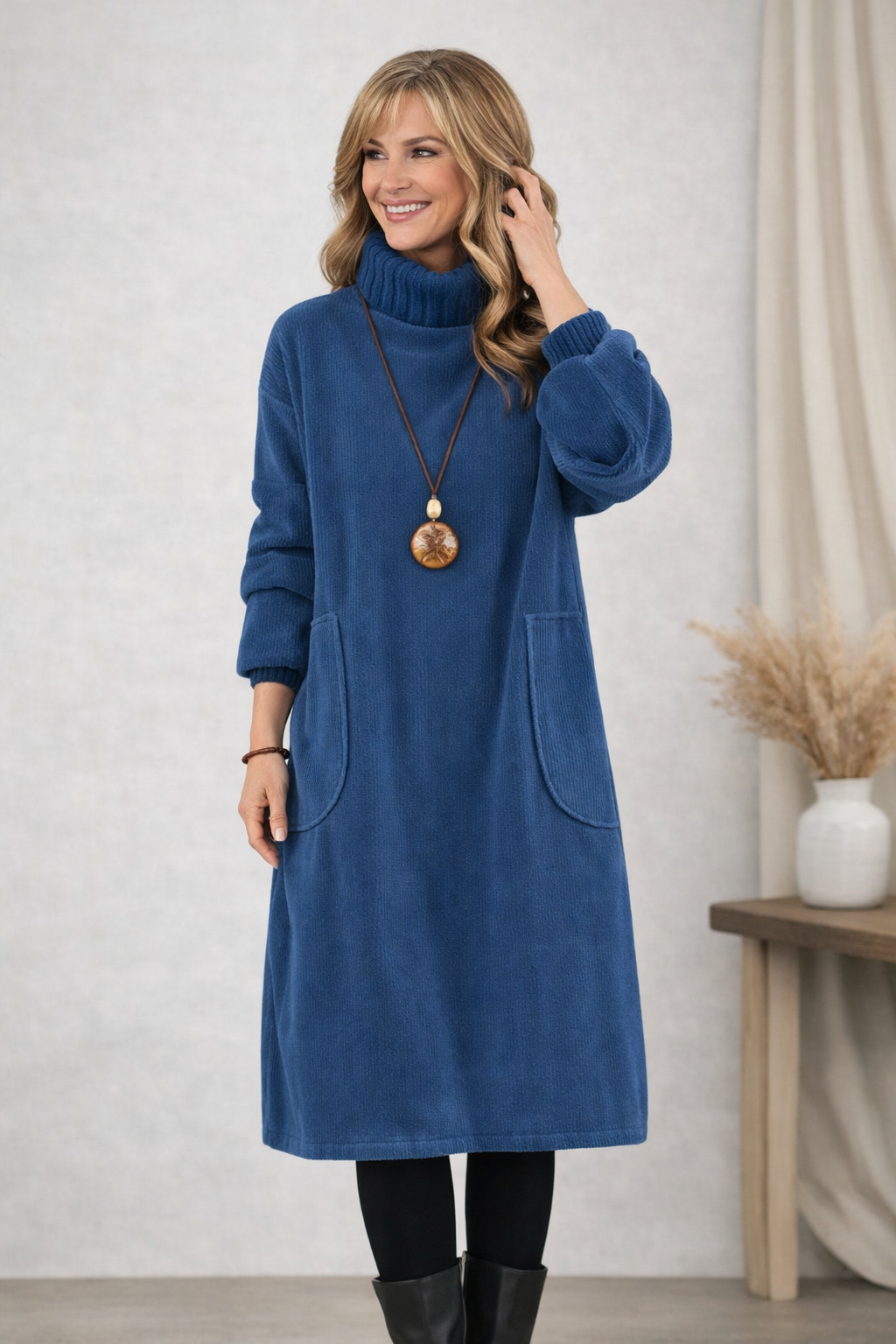 Lucinda - Élégante Robe D'Hiver — Maison Lioré Paris