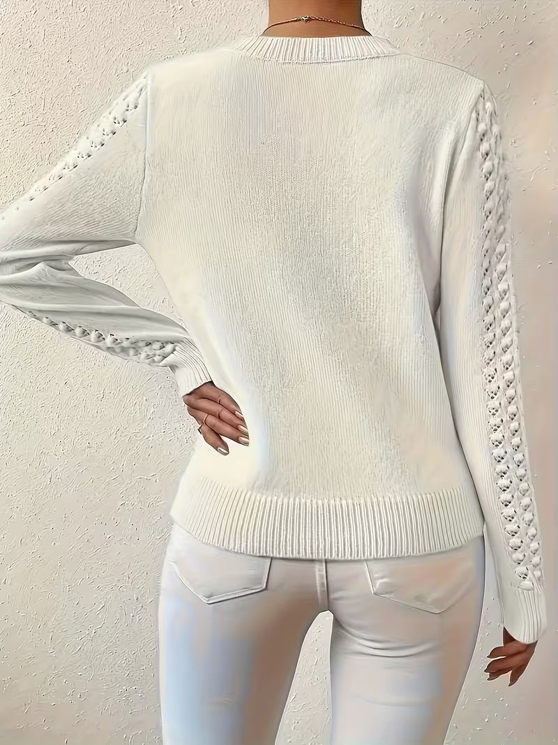 Shannen - Pull Élégant en Tricot — Maison Lioré Paris