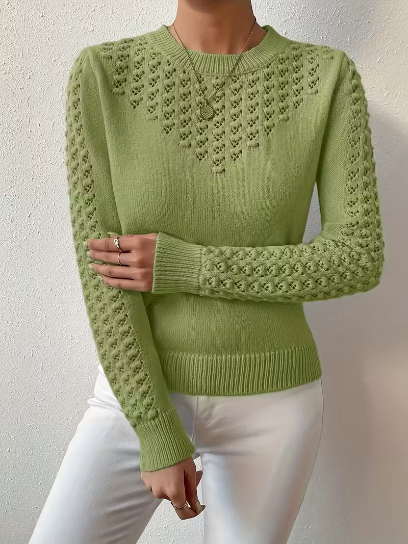 Shannen - Pull Élégant en Tricot — Maison Lioré Paris