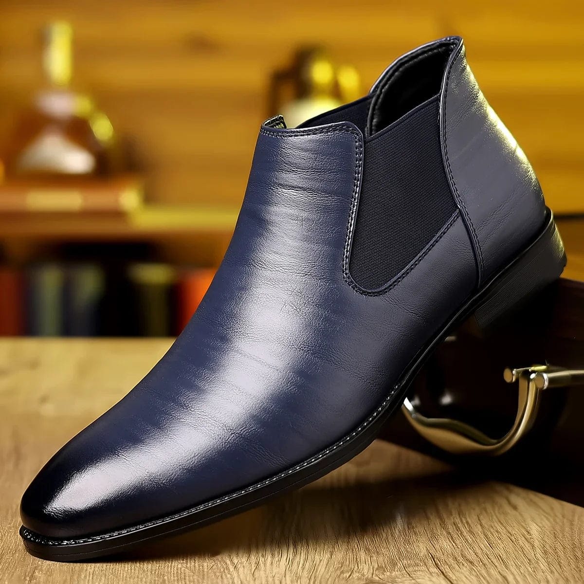 Simon - Bottines En Cuir Élégantes — Maison Lioré Paris