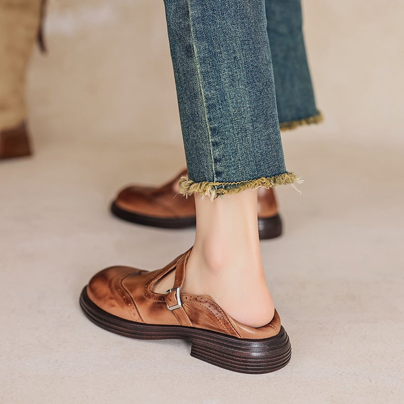 Joli - Élégante Chaussure en Cuir