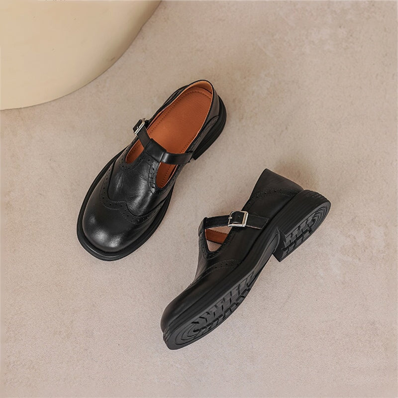 Verda - Élégante Chaussure en Cuir