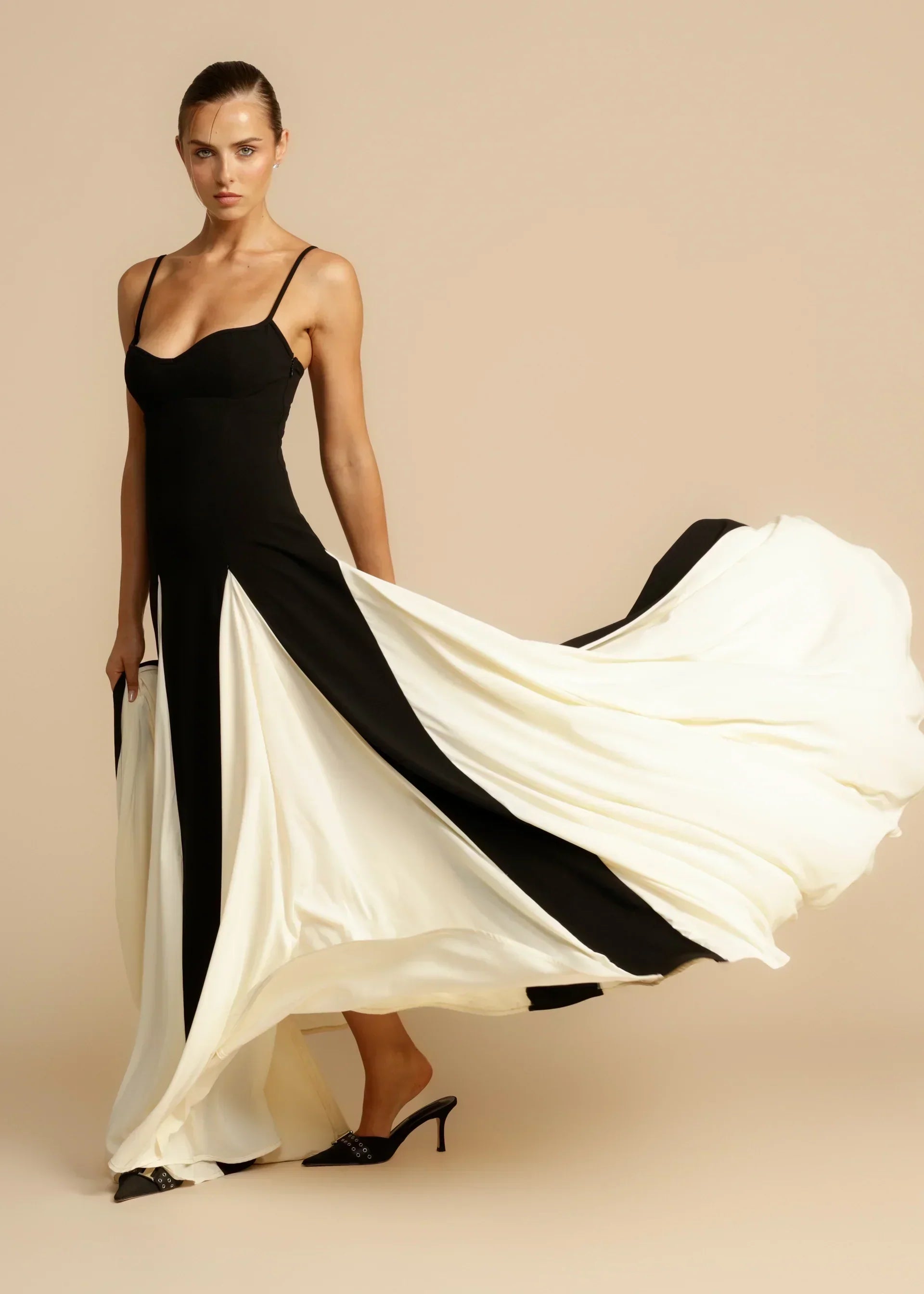 Sandra - Élégante Robe Longue