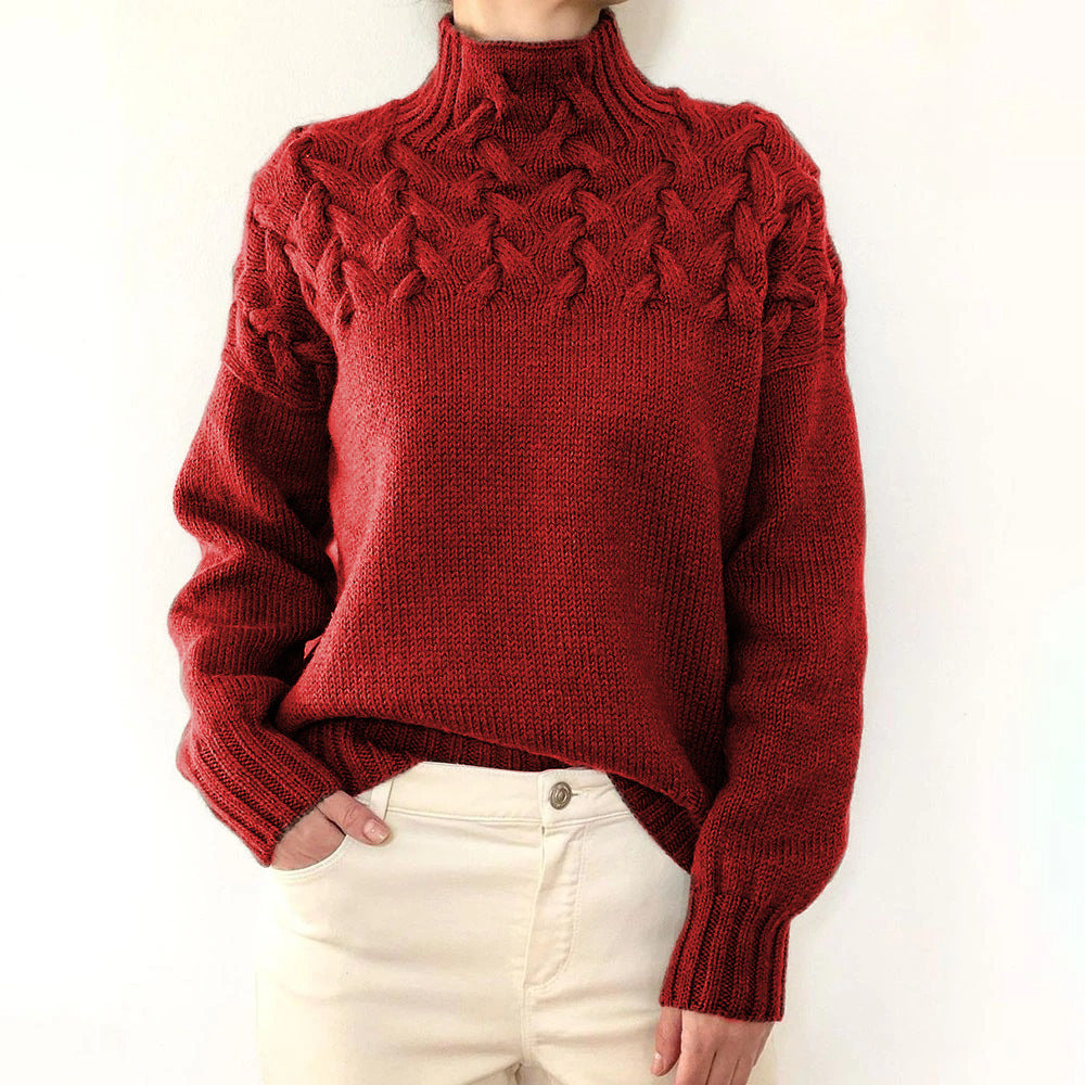 Talbot - Pull Roulé Chaud et Élégant