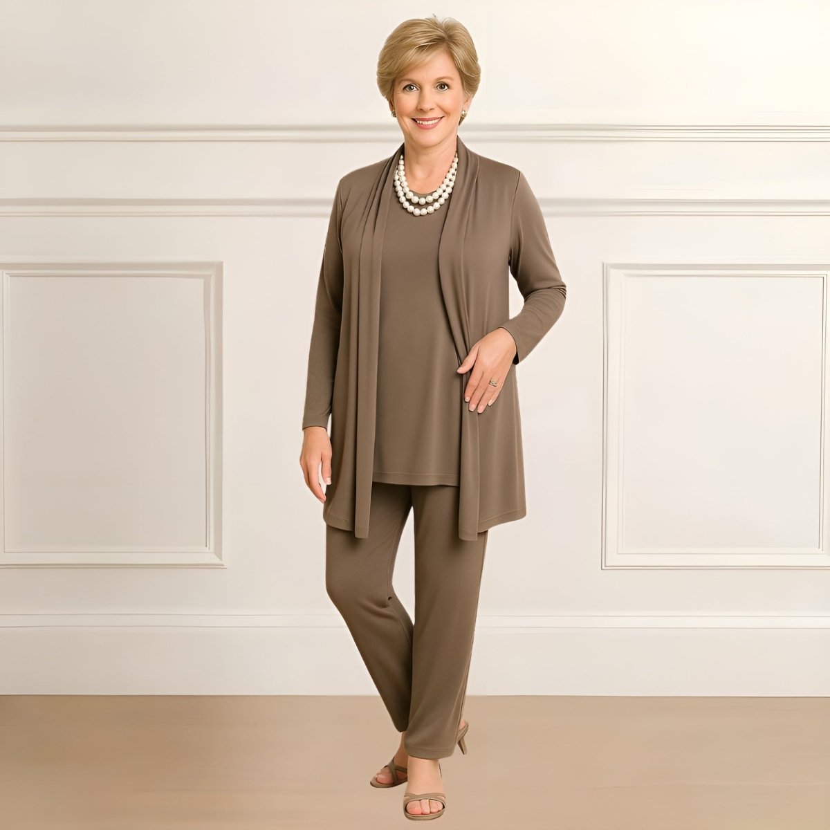Rosy - Ensemble Élégant 3 Pièces