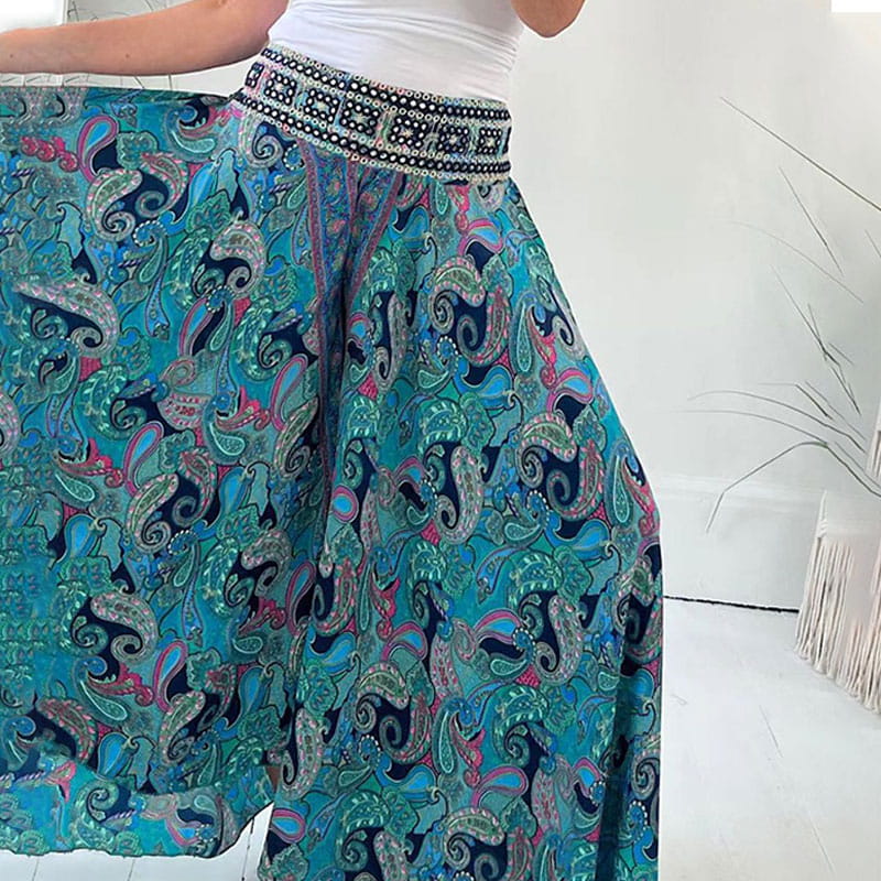 Reagan - Pantalons Boho Chic Légers