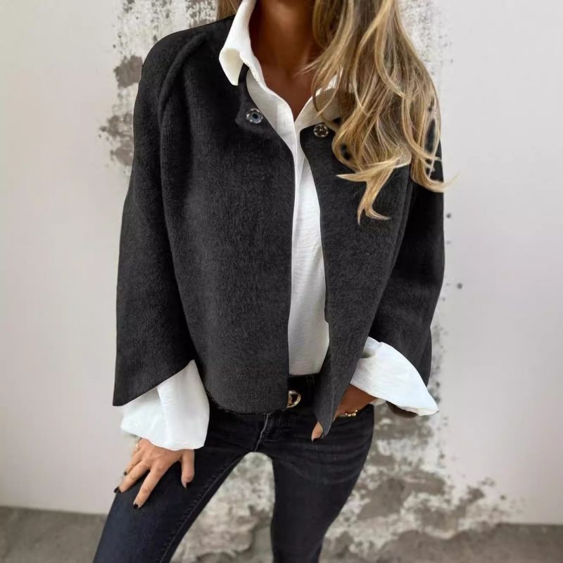 Elise - Veste Courte avec des Manches Évasées Chics