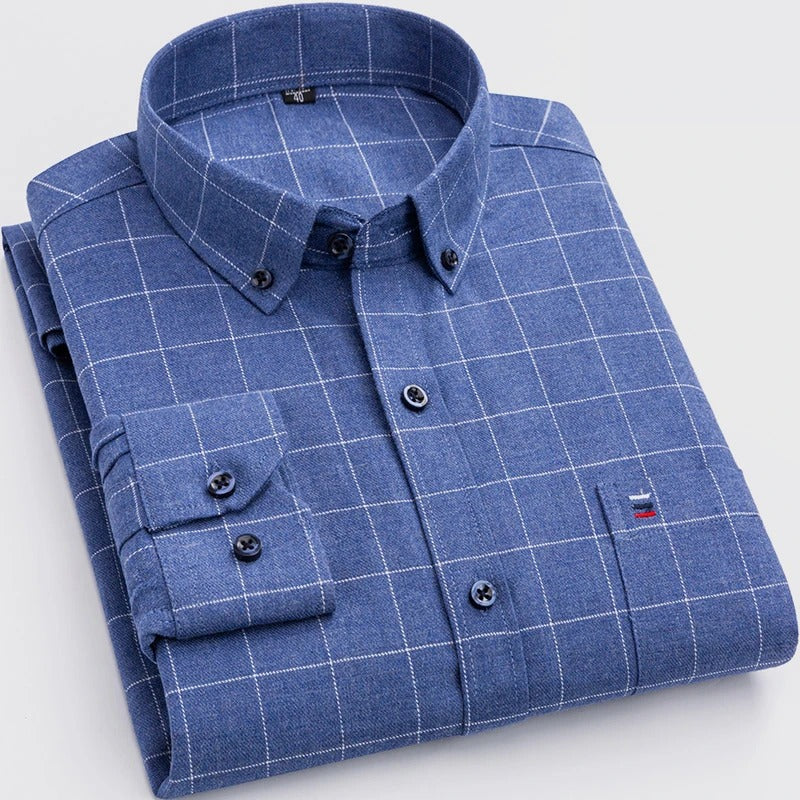 James - Chemise À Carreaux Classique