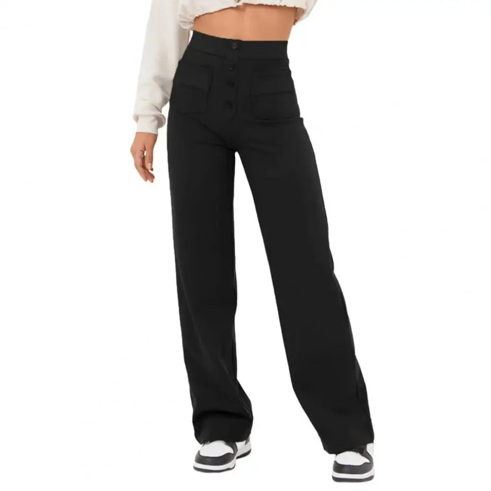 Robin - Pantalons Taille Haute Élégants