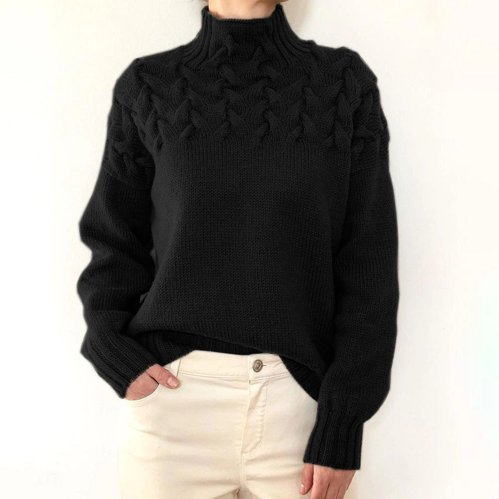 Talbot - Pull Roulé Chaud et Élégant